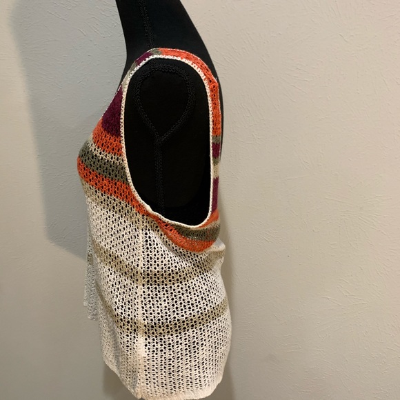 Maurices Crochet/ netted tank Sz L - Picture 3 of 8